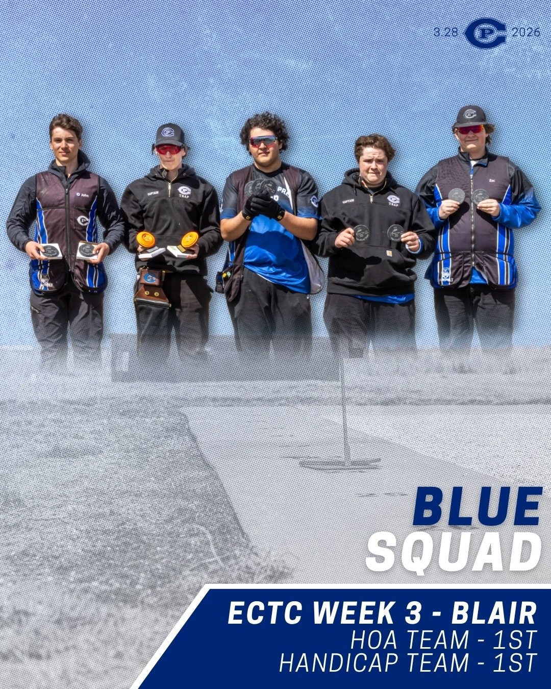 Battling the wind in Blair and coming out on top &mdash; that&rsquo;s what we do. 🌬️🏆
Fantastic meet from the guys with some outstanding results:
16s Champion Handicaps Champion
Handicaps 20-21 Yds &mdash; 2nd
Handicaps 22-23 Yds &mdash; 1st &amp; 