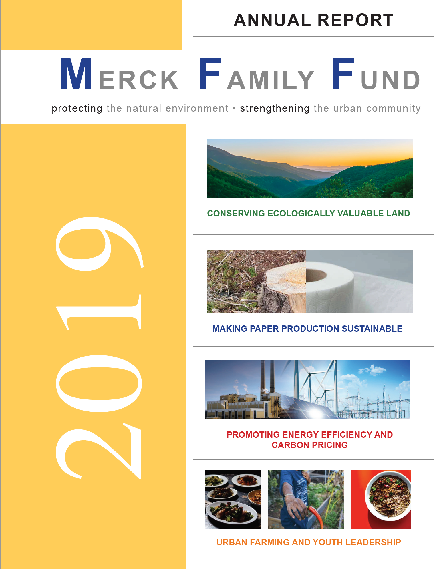 Grant History & Annual Reports — Merck Family Fund