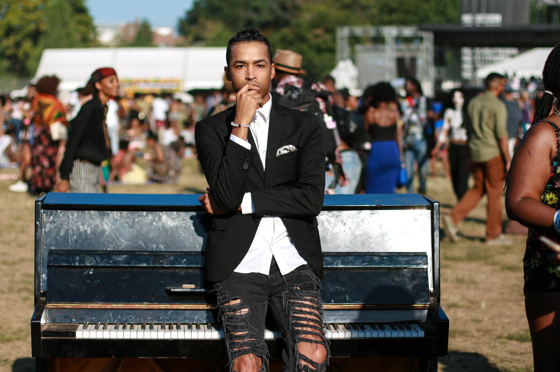 Sir the Baptist at #afropunkfest