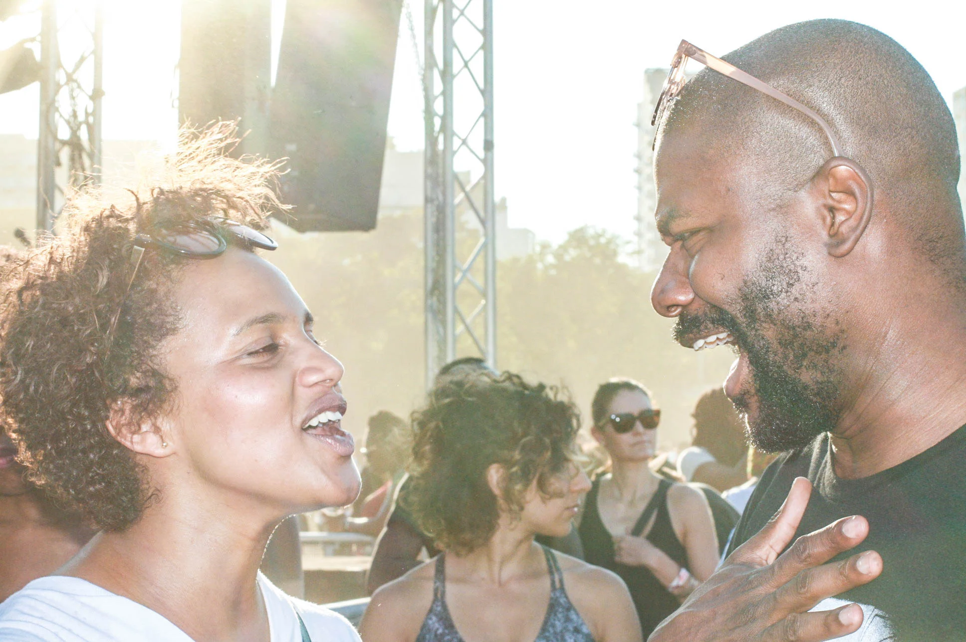 @_hellima ( Hellina Tadesse) & @abiolaoke at #afropunkfest.