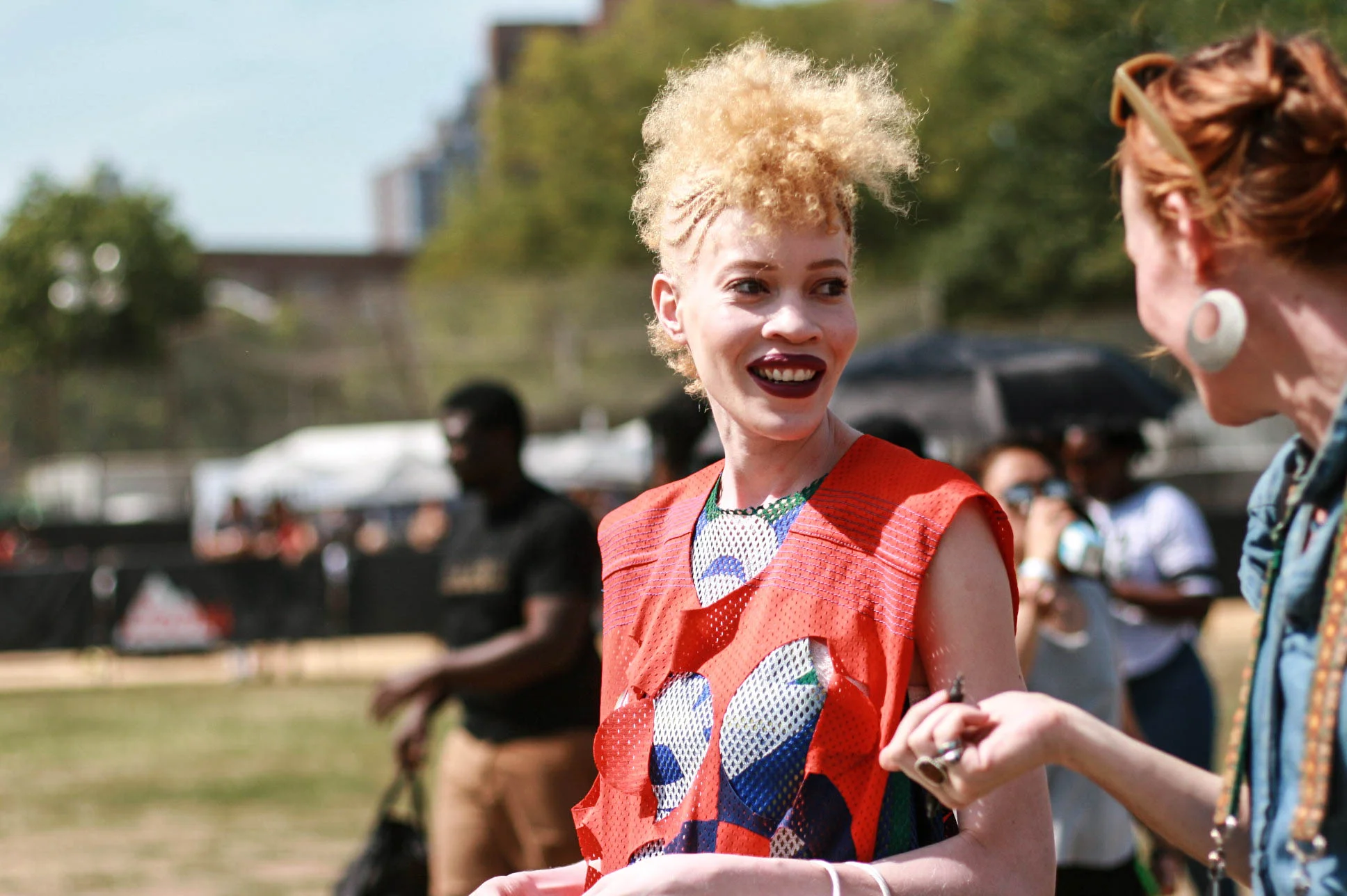 @diandraforrest at #afropunkfest .