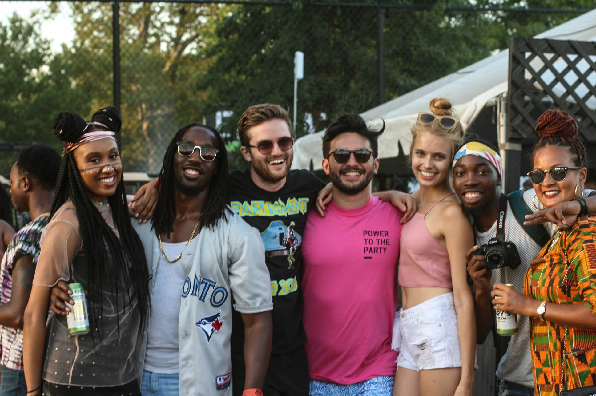 @meganbethi , @oohsoofreshmo & friends at #afropunkfest .