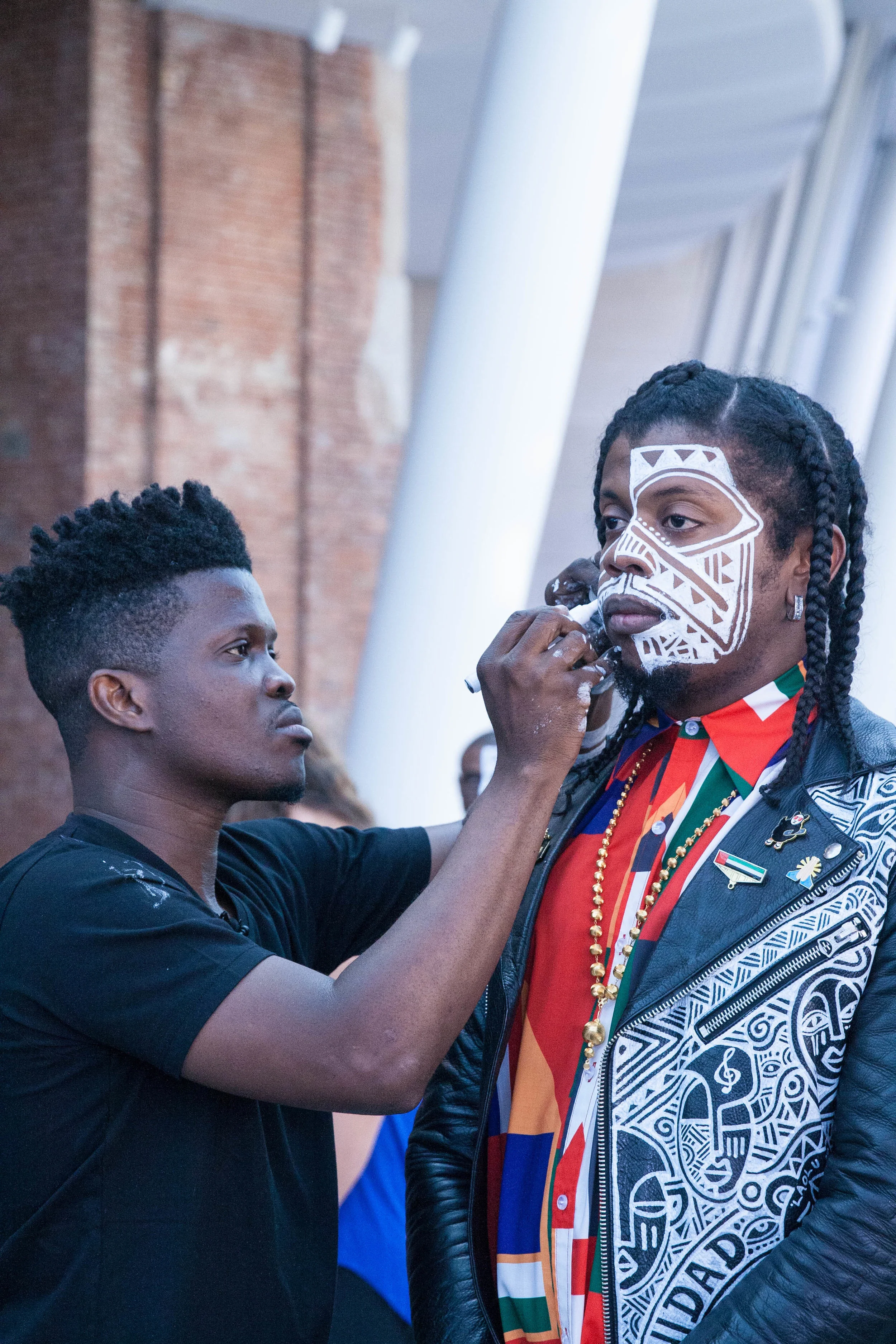 @trinidadjamesgg at Brooklyn Museum. #SacredArtOftheOri by @laolnyc . #SacredArtOftheOri by @laolnyc .