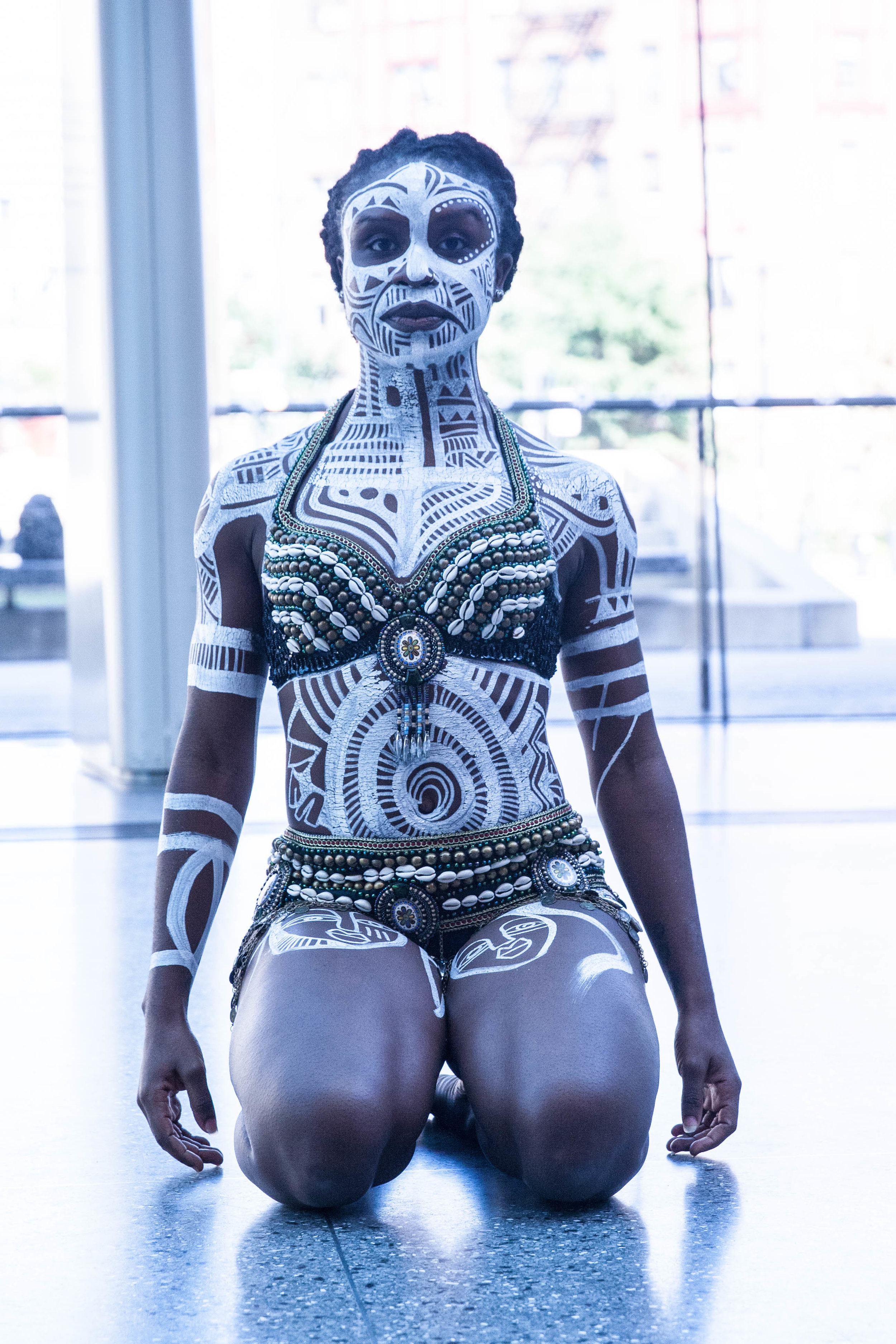 Sacred Art Of the Ori by @laolunyc / Live Performance Art at the Brooklyn Museum.