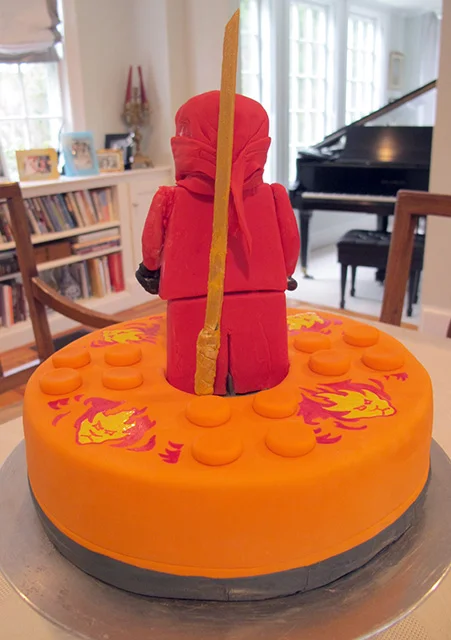 Ninjago Cake (back)