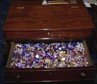 This is a real desk in the real Senate.