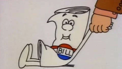 I know you all probably watched Schoolhouse Rock, but I want to summarize the complicated process again.