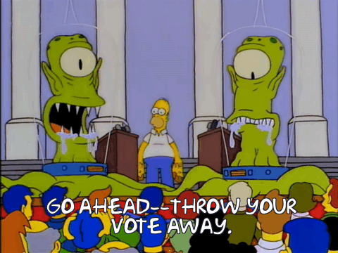 I'll stop using the Simpsons when it stops being relevant.