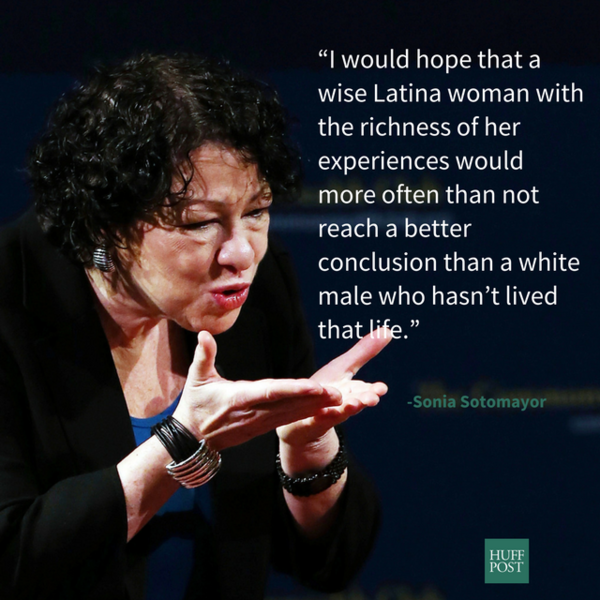 I mean, none will be as good as True Hero, Justice Sotomayor