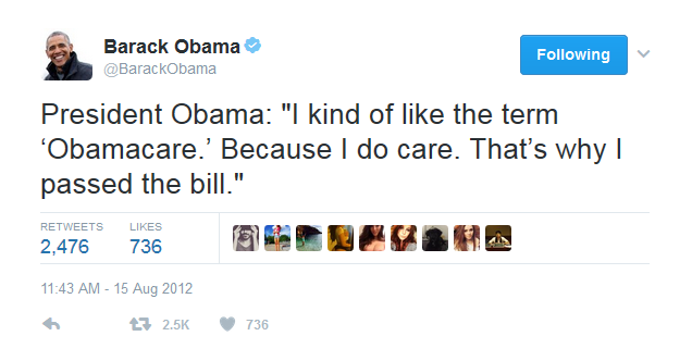 Thanks for caring Obama. We didn't deserve you.