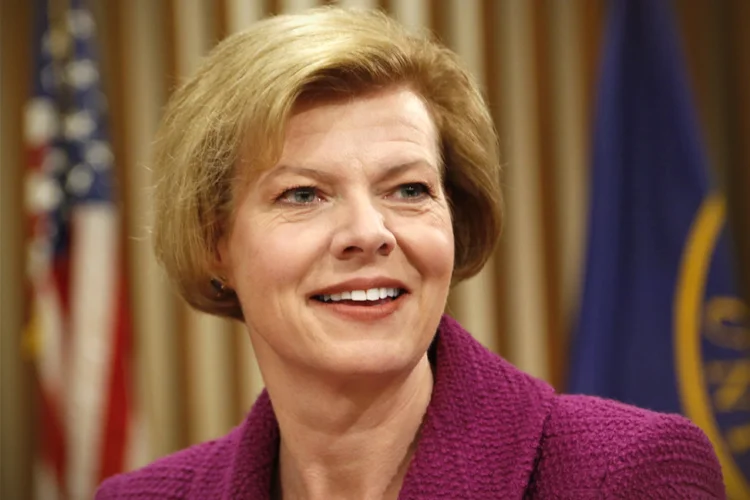 The one, the only, the love of my life, Senator Tammy Baldwin.