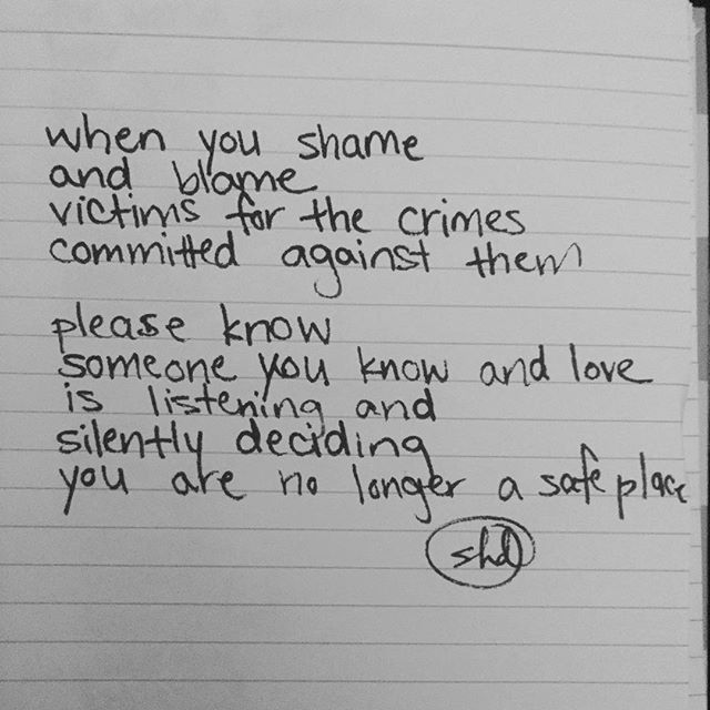 Some church leaders have responded to breaking sexual assault news in ways that have me mentally crossing off their churches ever to attend, their organizations ever to partner with, and the conferences ever to speak at. Survivors are watching to see