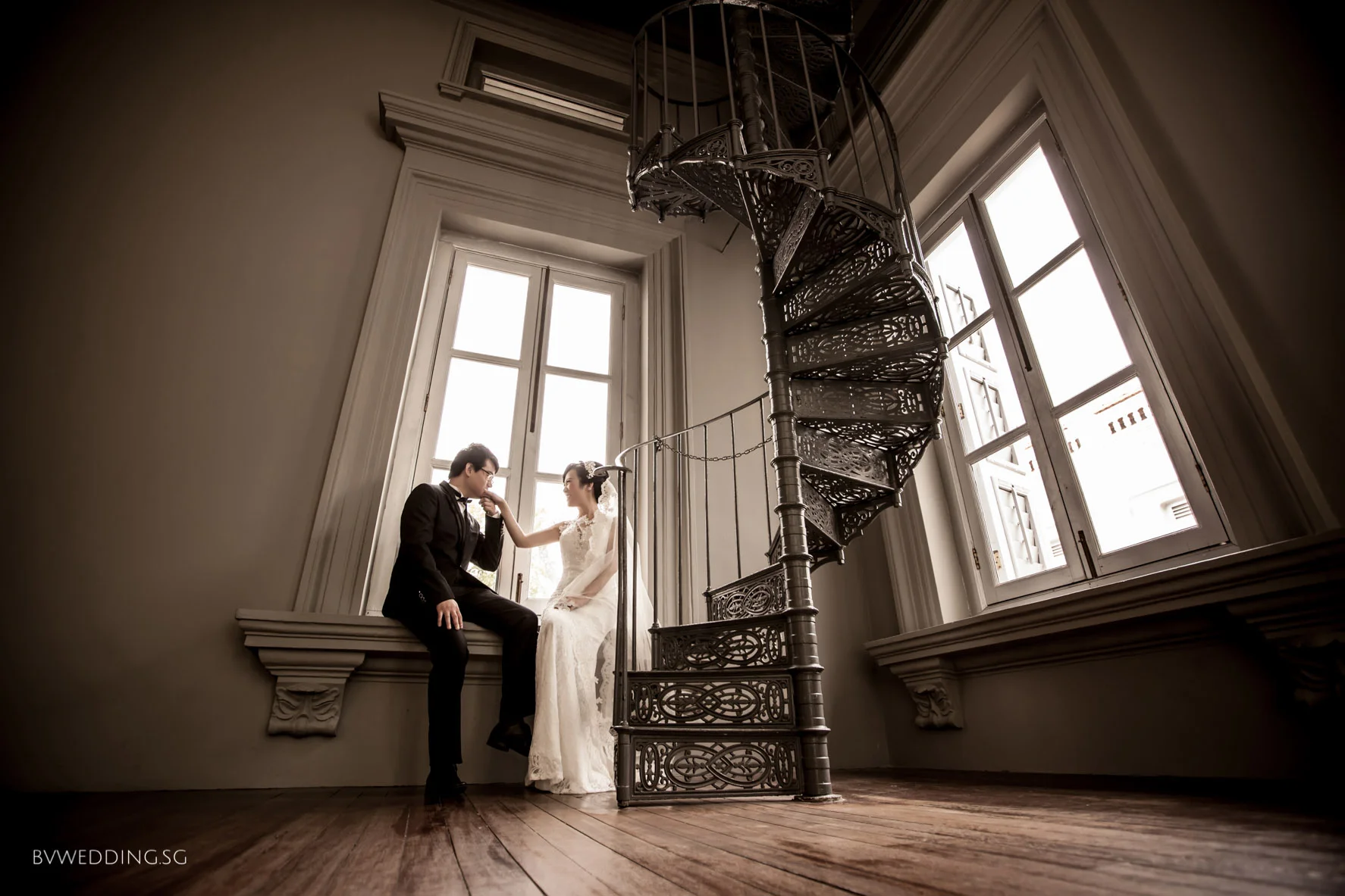 Pre-wedding photoshoot at national museum(indoor)