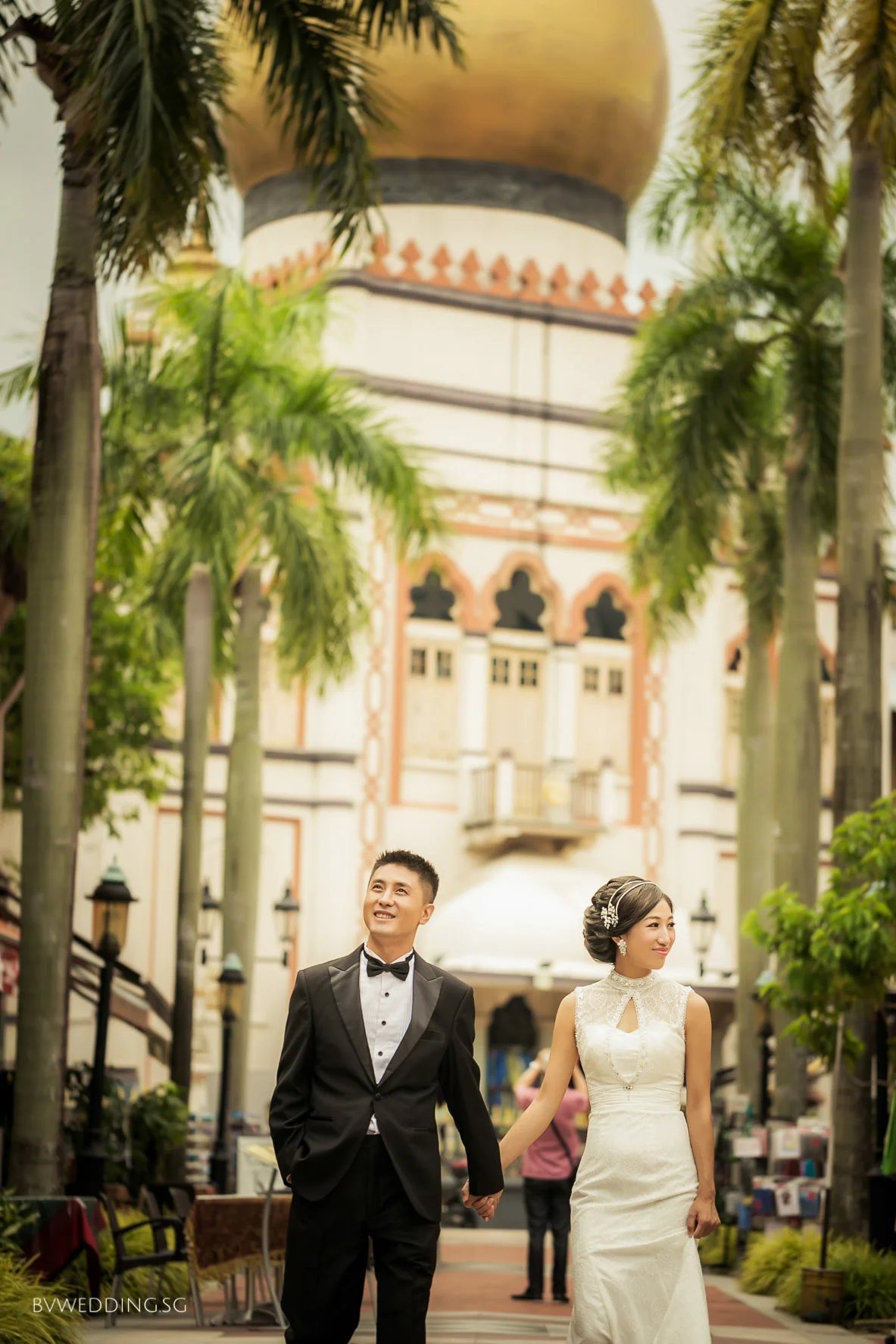 Pre-wedding Photoshoot at Sultan Mosque