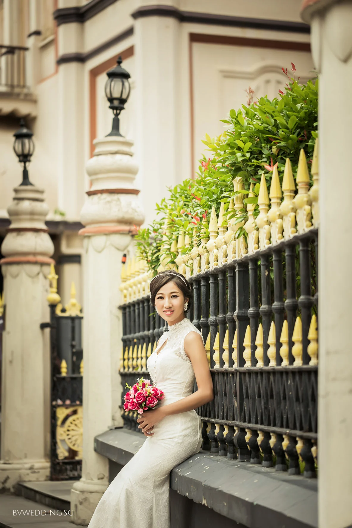 Pre-wedding Photoshoot at Sultan Mosque