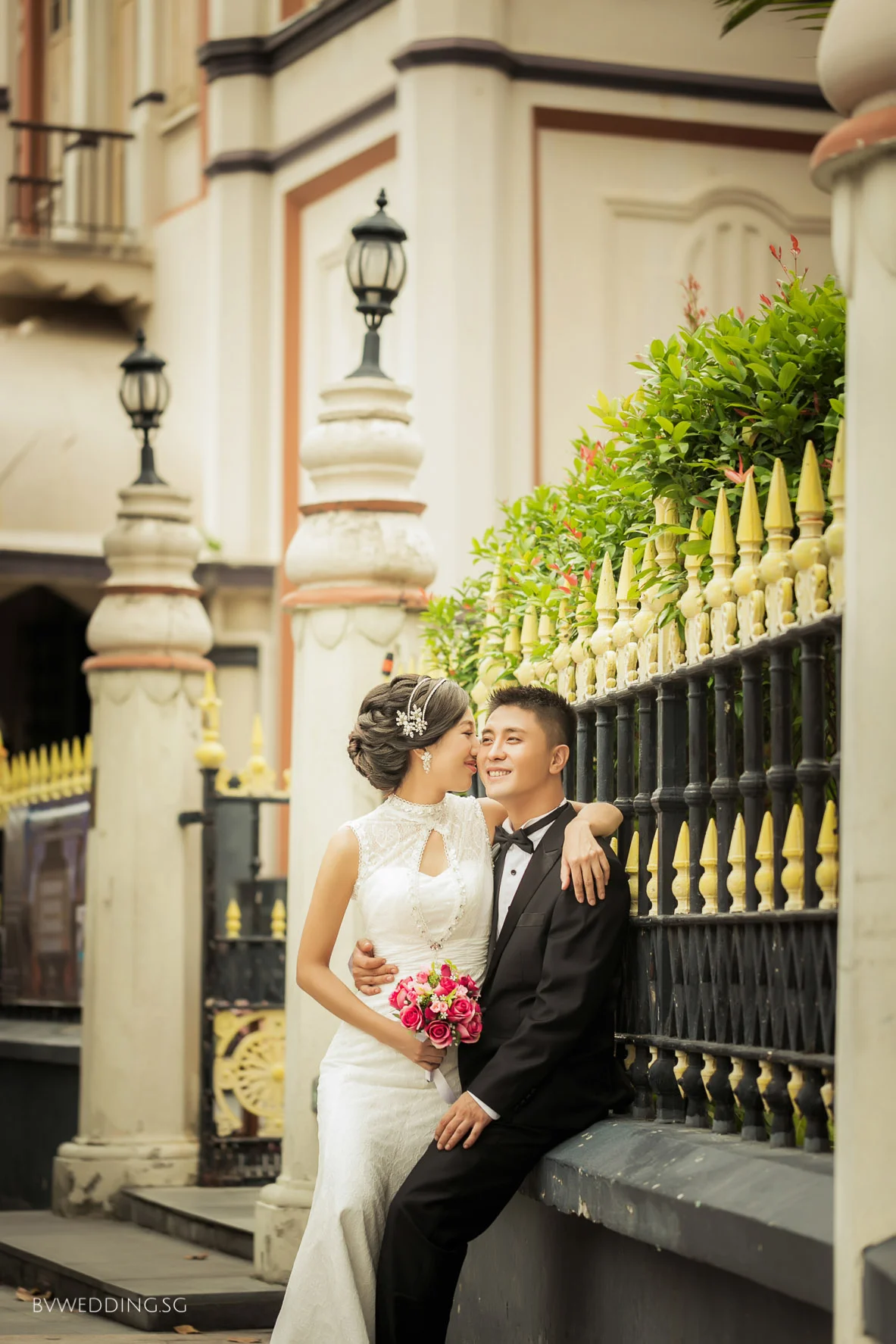 Pre-wedding Photoshoot at Sultan Mosque