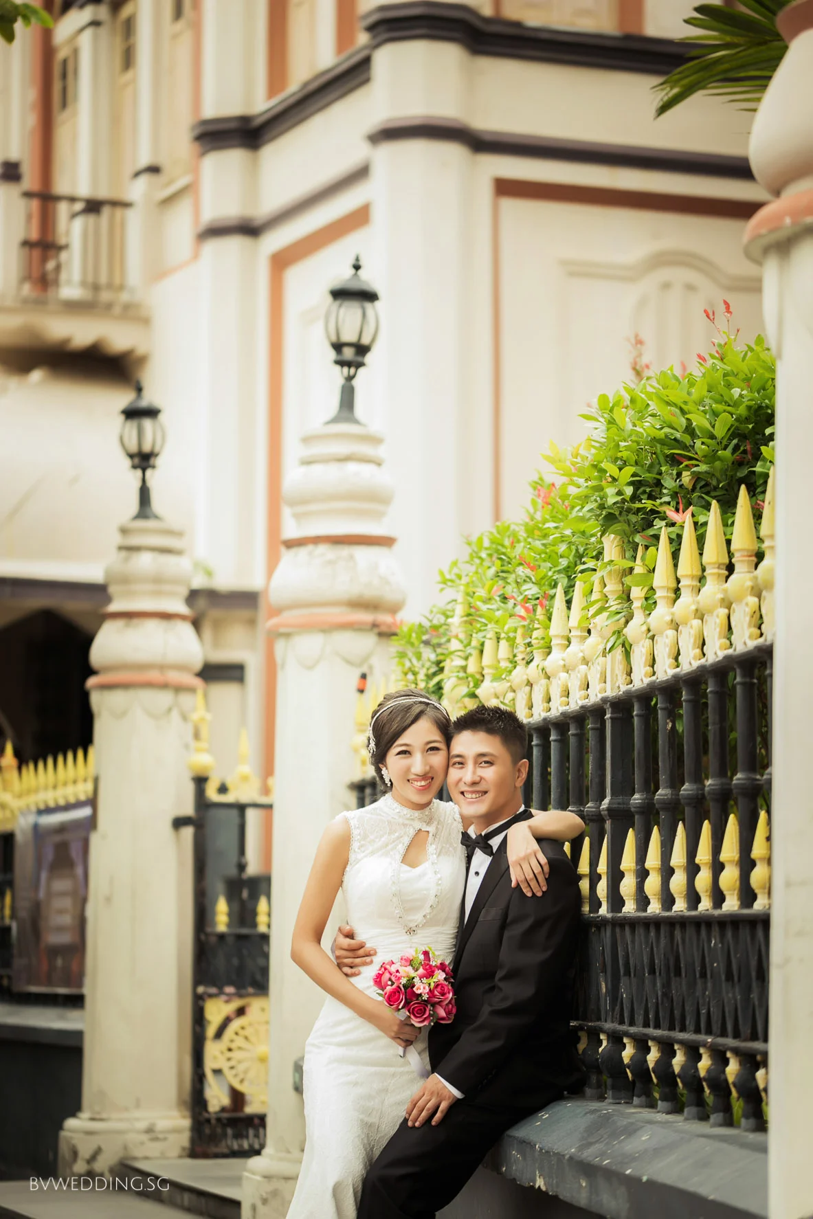 Pre-wedding Photoshoot at Sultan Mosque