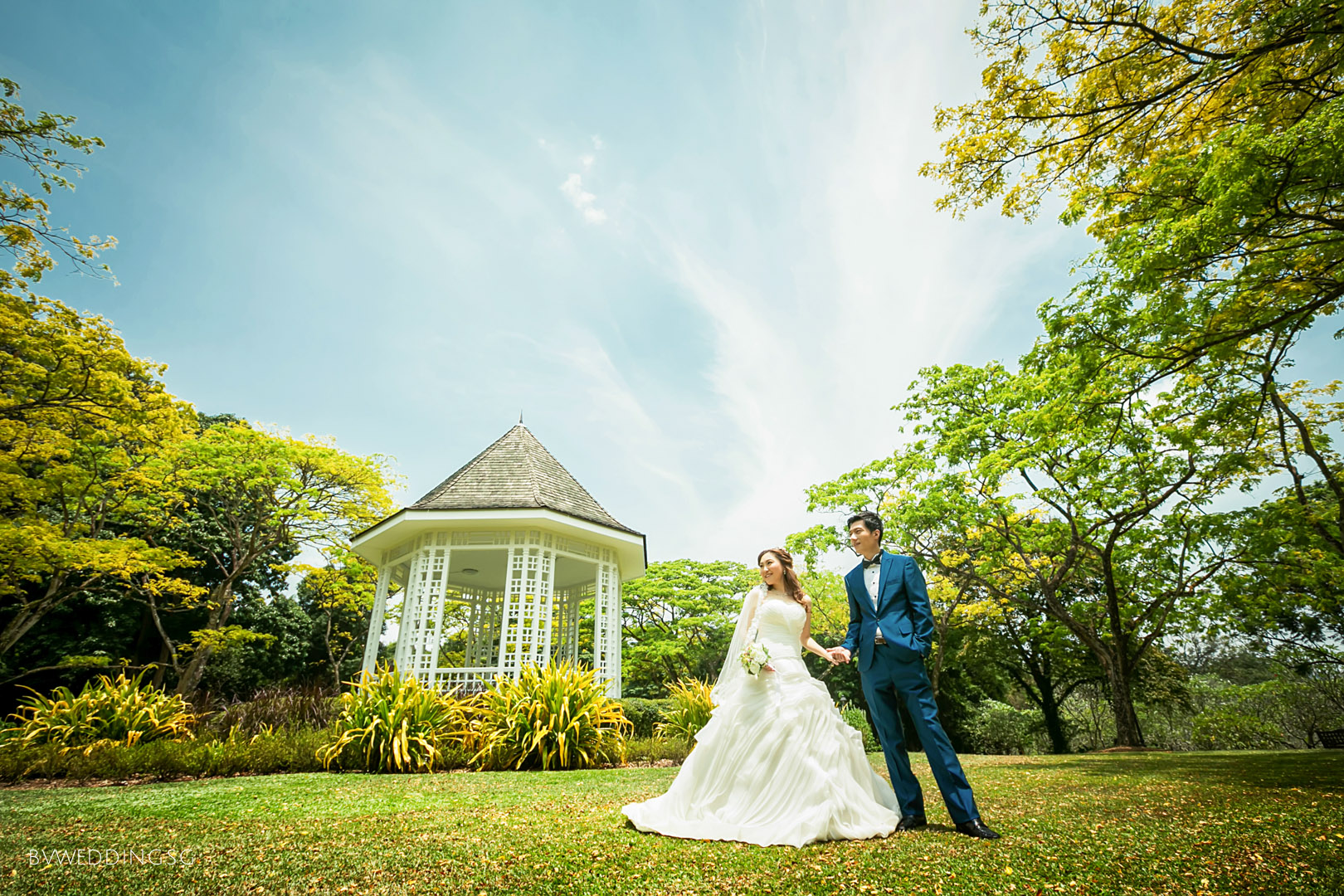 Pre-wedding Photoshoot at Botanic Gardens