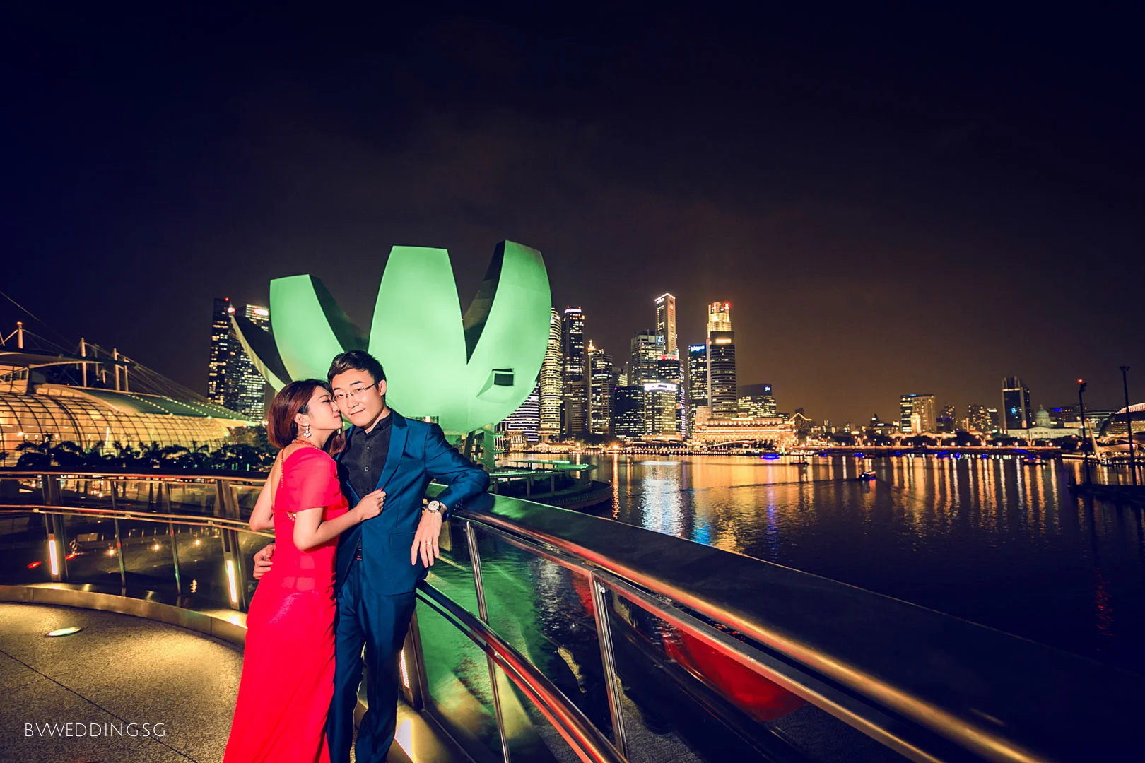 Pre-wedding Photoshoot at Helix Bridge