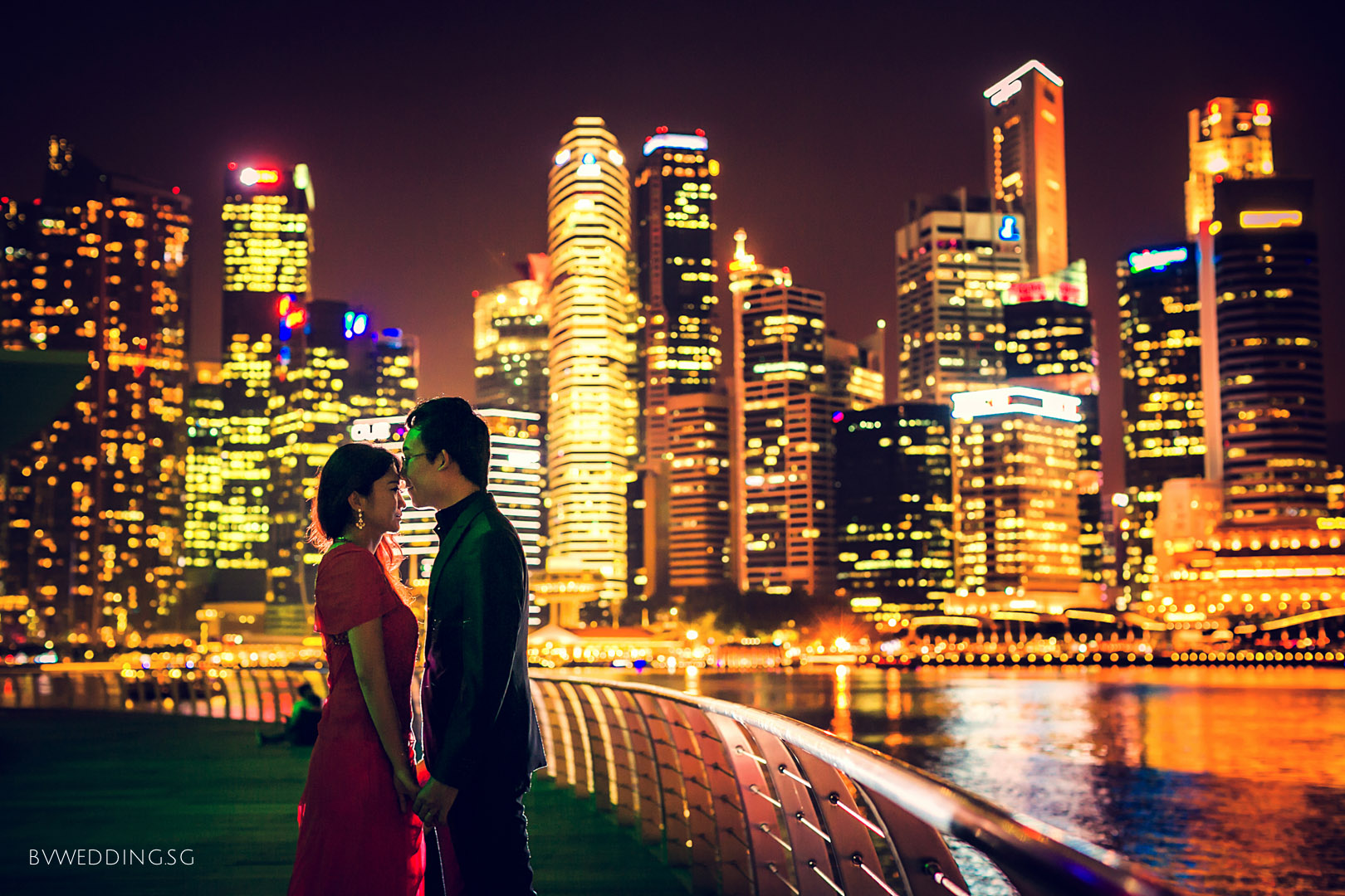 Pre-wedding Photoshoot at Helix Bridge