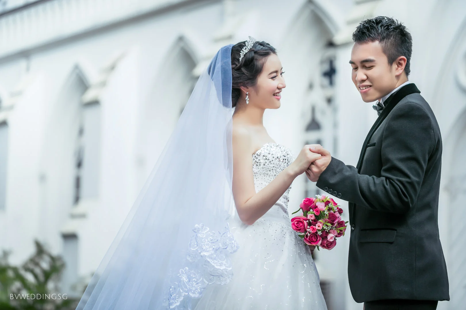 Pre-wedding Photoshoot at St.Andrew's Cathedral