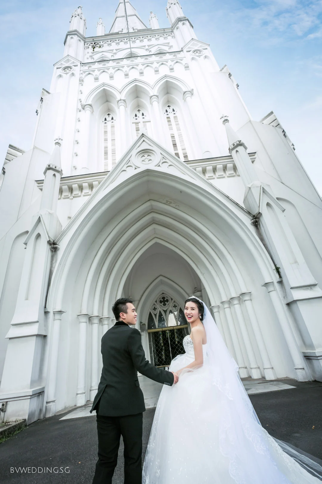 Pre-wedding Photoshoot at St.Andrew's Cathedral