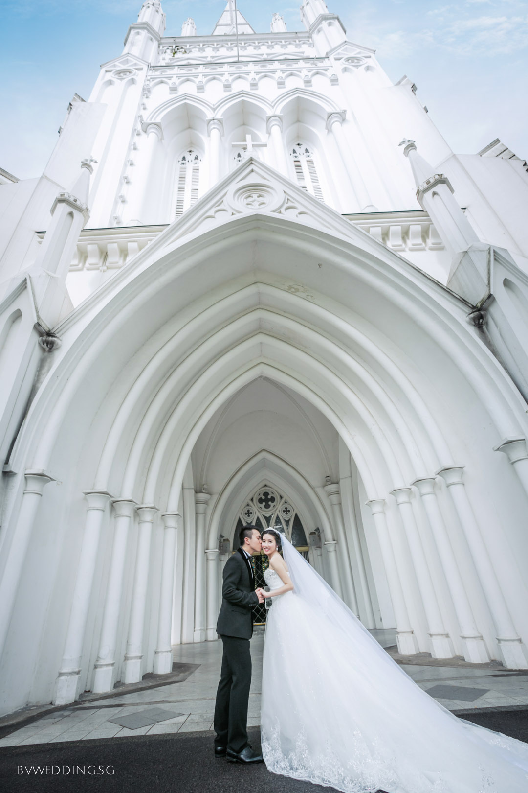 Pre-wedding Photoshoot at St.Andrew's Cathedral