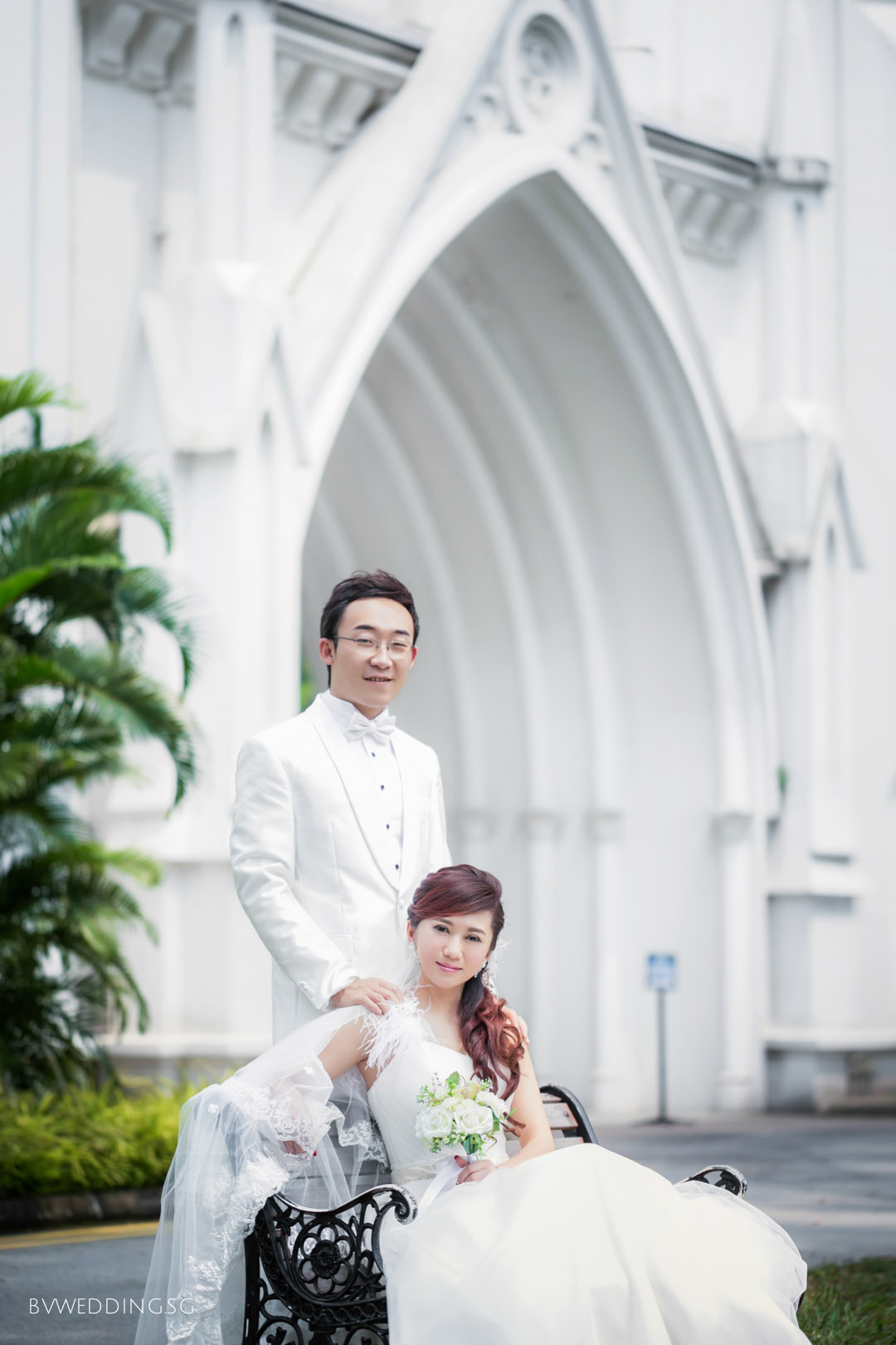 Pre-wedding Photoshoot at St.Andrew's Cathedral