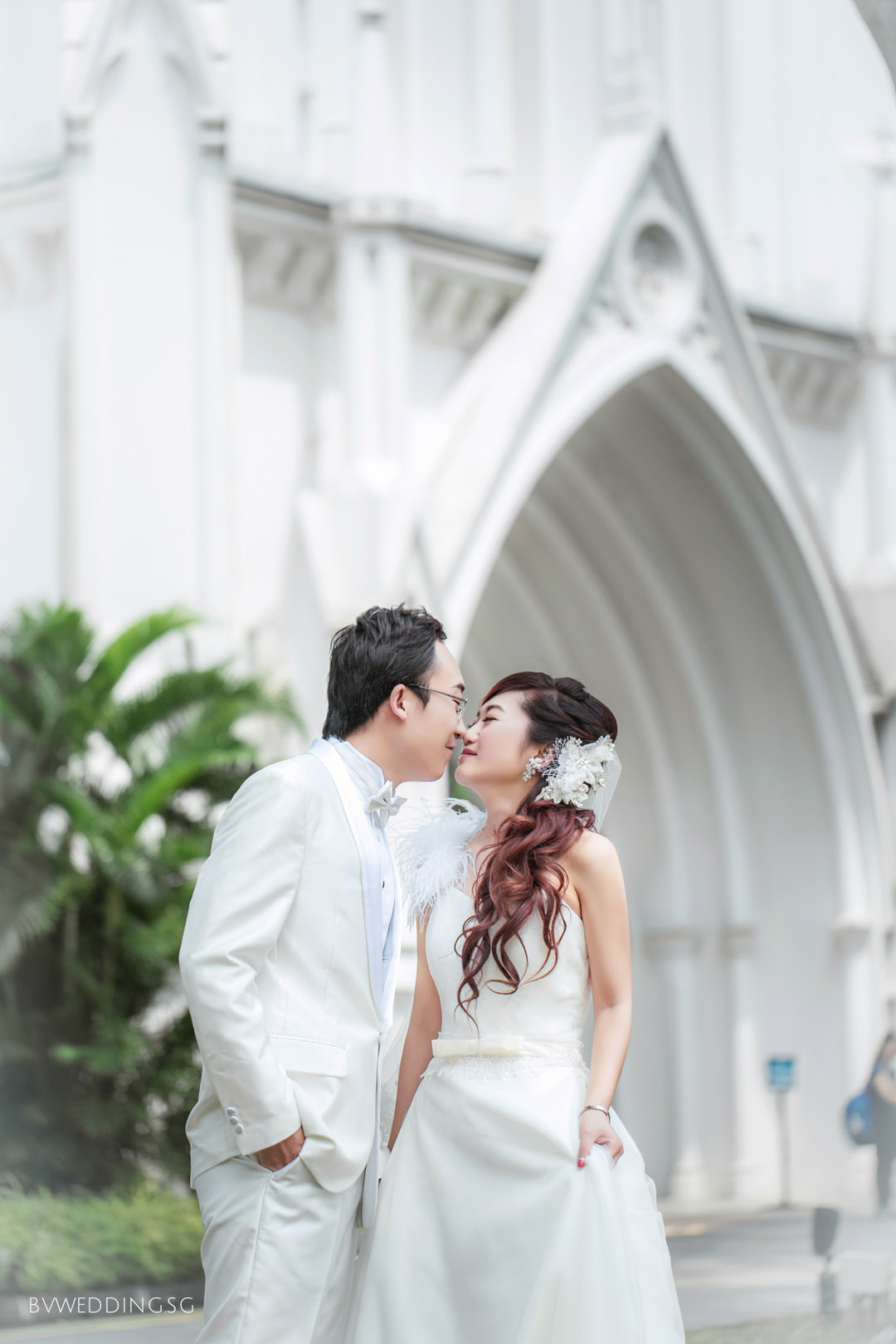 Pre-wedding Photoshoot at St.Andrew's Cathedral