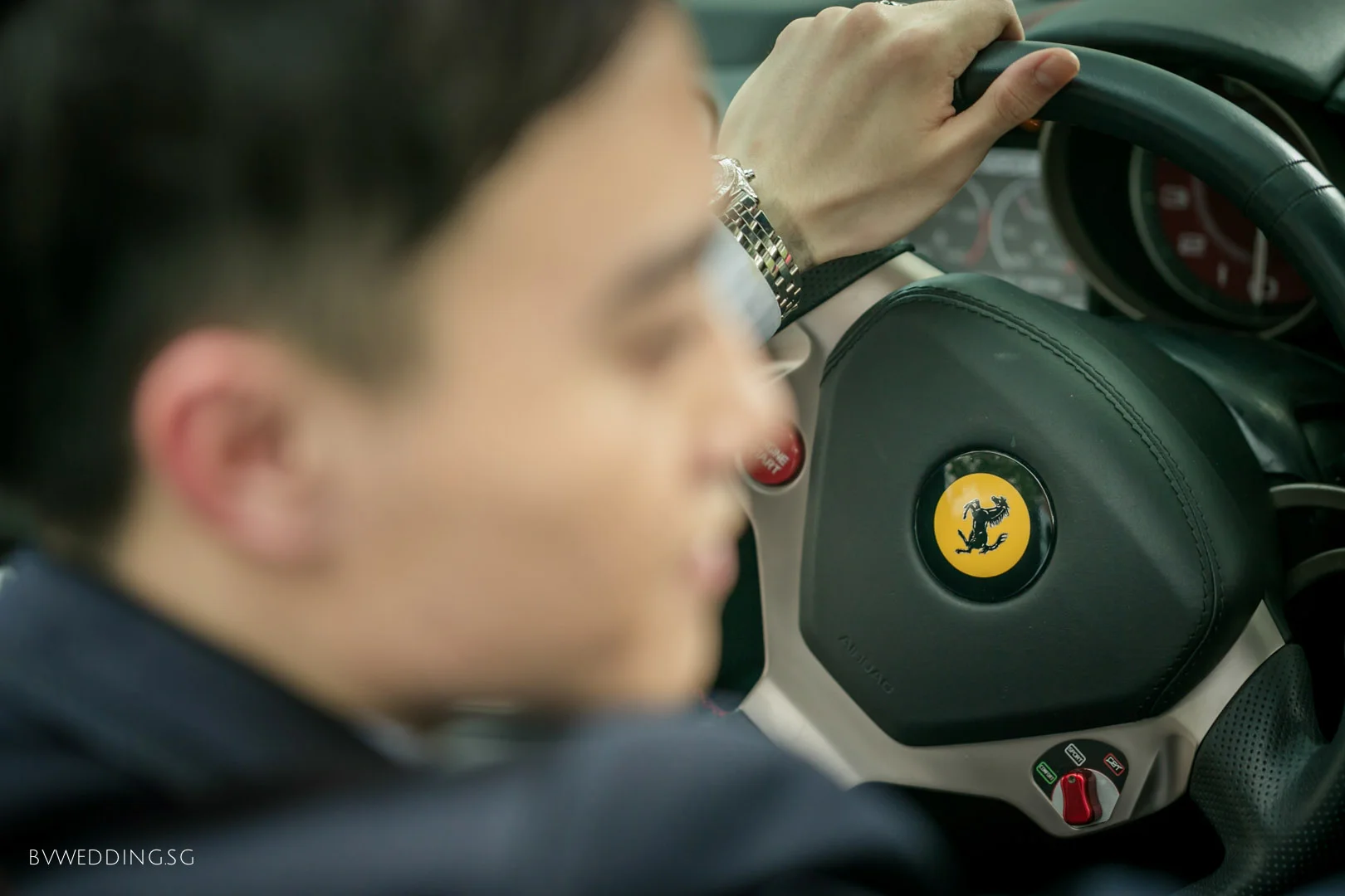 Pre-wedding Photoshoot with Ferrari