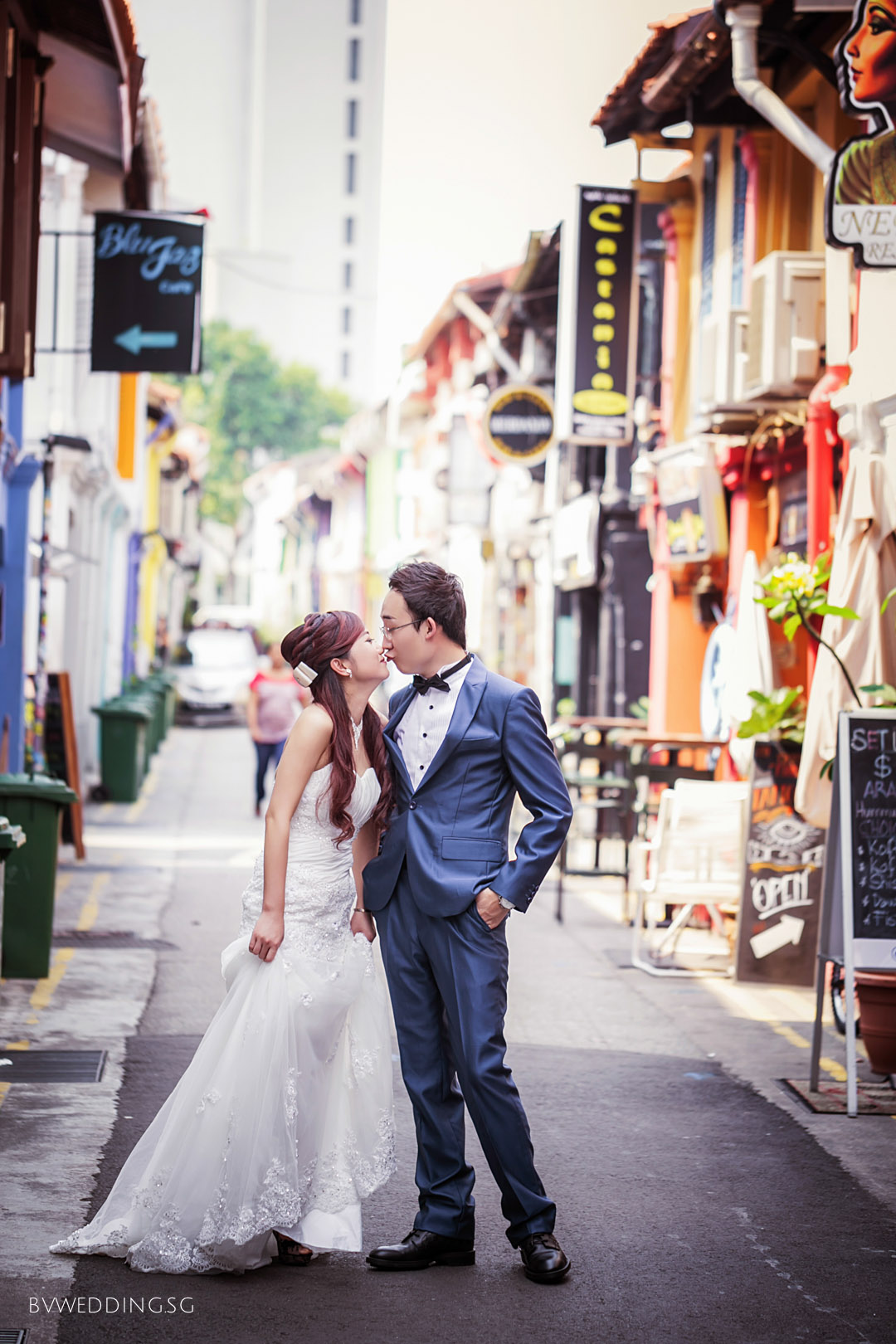 Pre-wedding photoshoot at haji lane