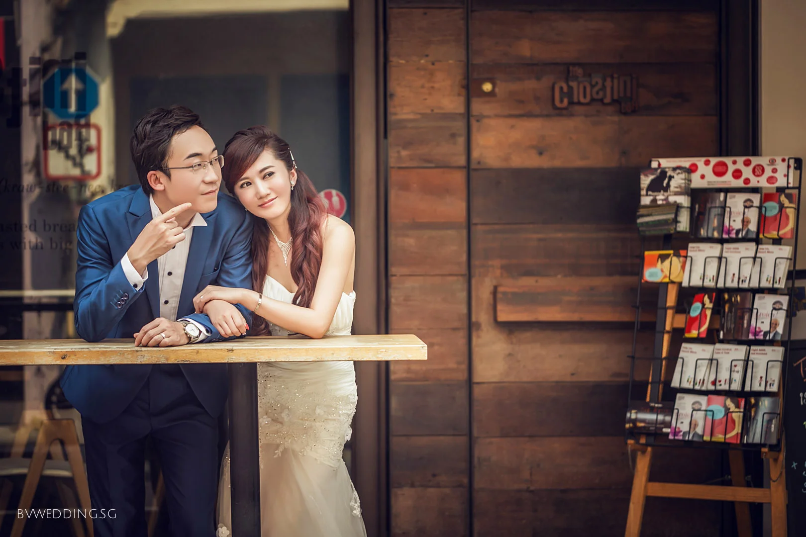Pre-wedding photoshoot at haji lane
