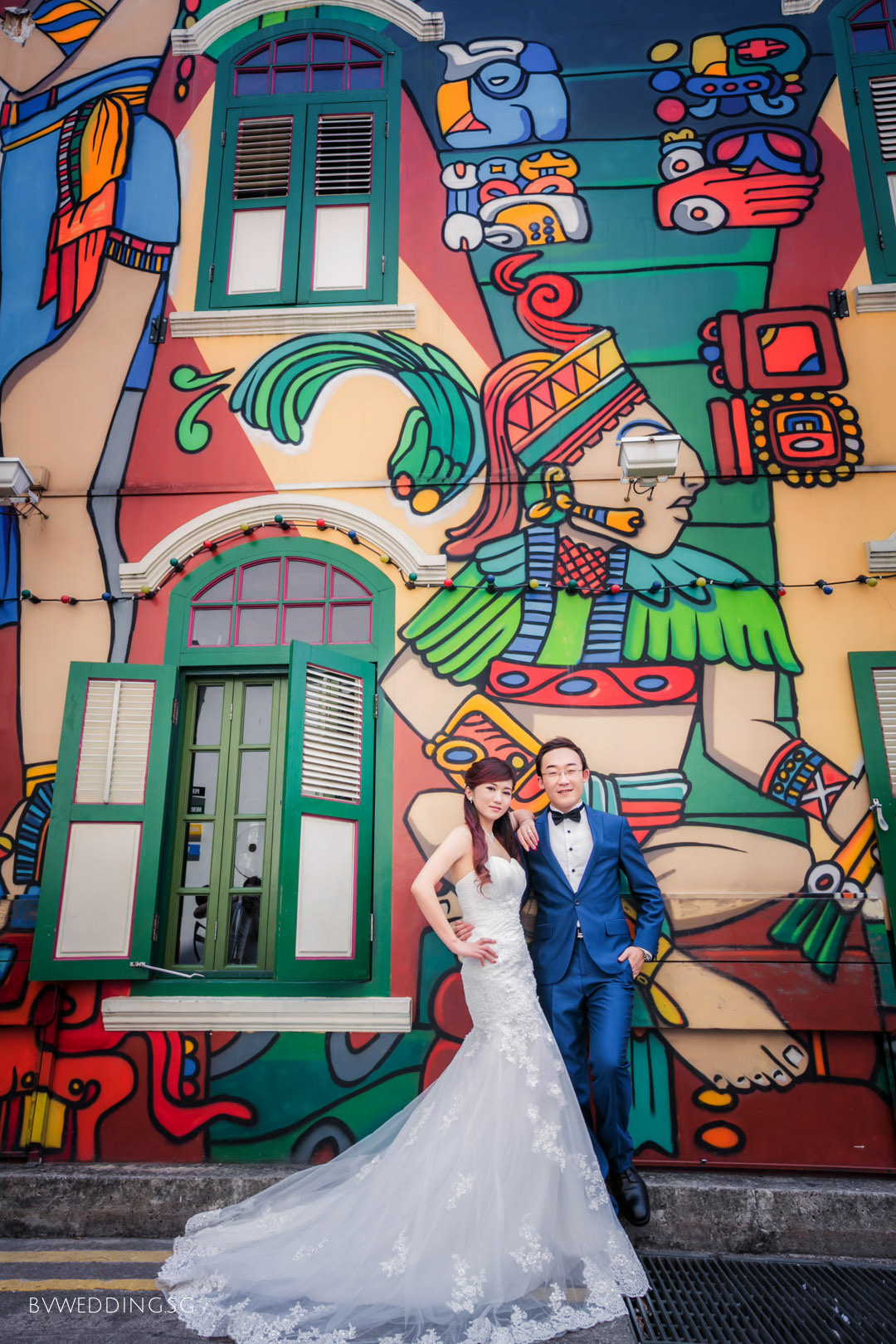 Pre-wedding photoshoot at haji lane