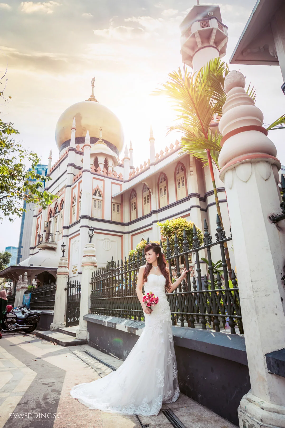 Pre-wedding photoshoot at haji lane