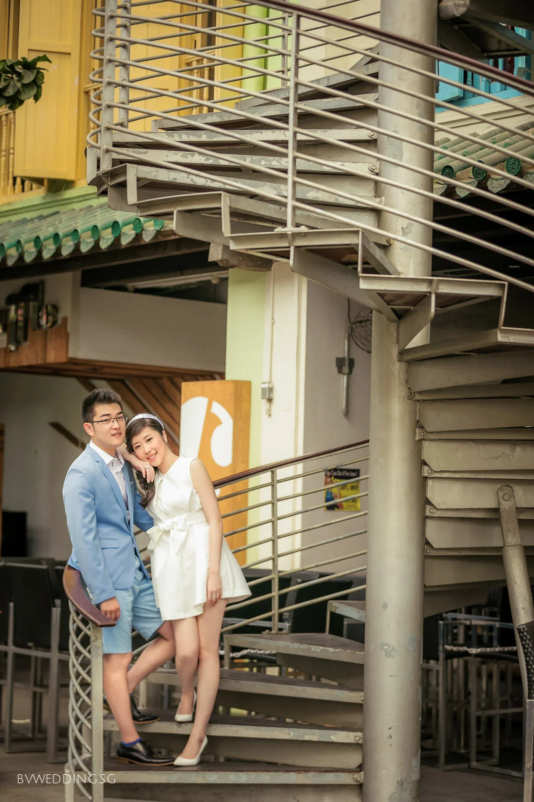 Casual photoshoot at Clarke Quay