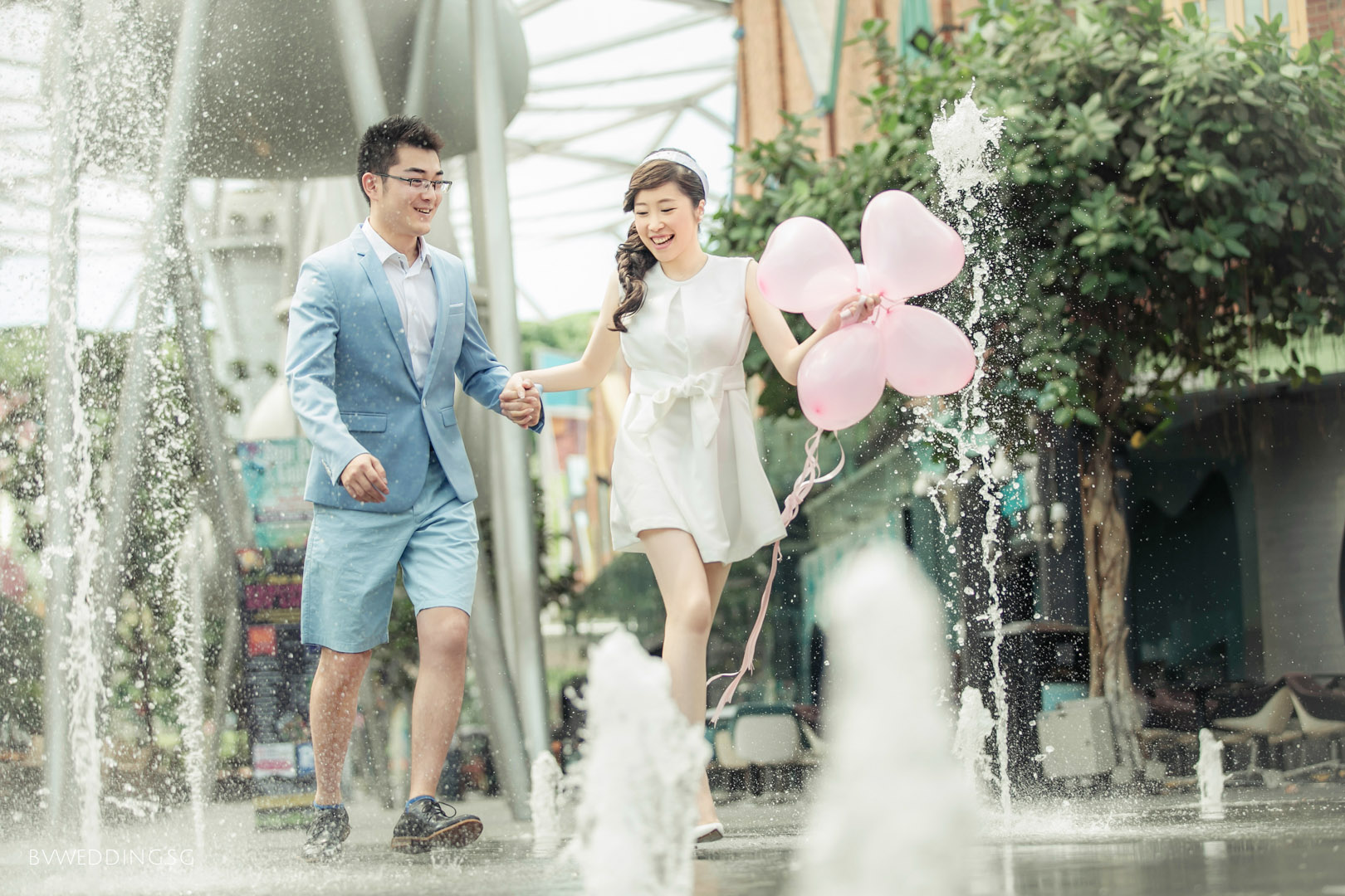 Casual photoshoot at Clarke Quay