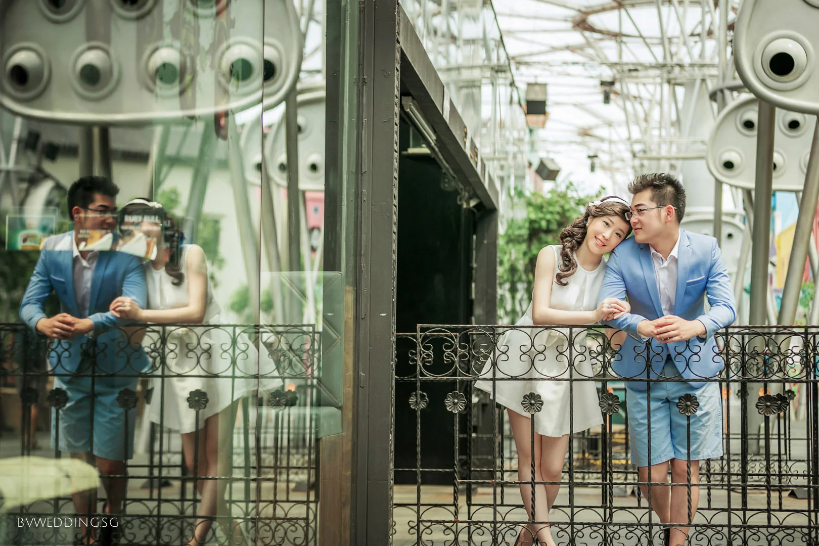Casual photoshoot at Clarke Quay
