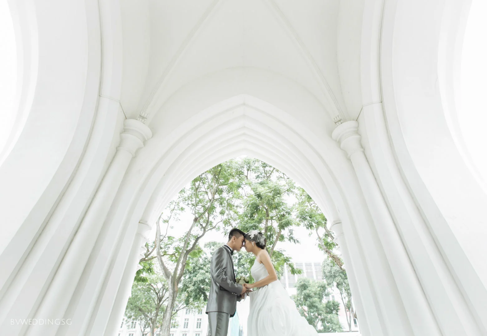 pre-wedding Photoshoot at St.Andrew Cathedral