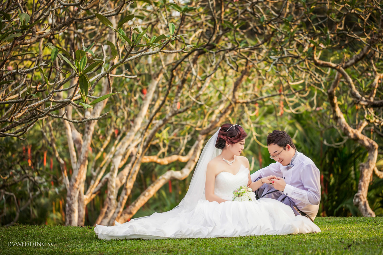 Pre-wedding Photoshoot at Botanic Gardens