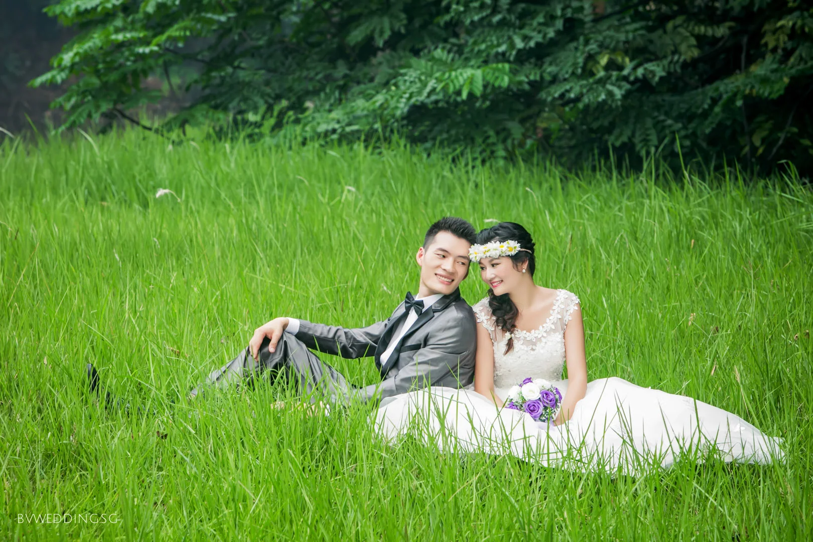 Pre-wedding Photoshoot at Botanic Gardens