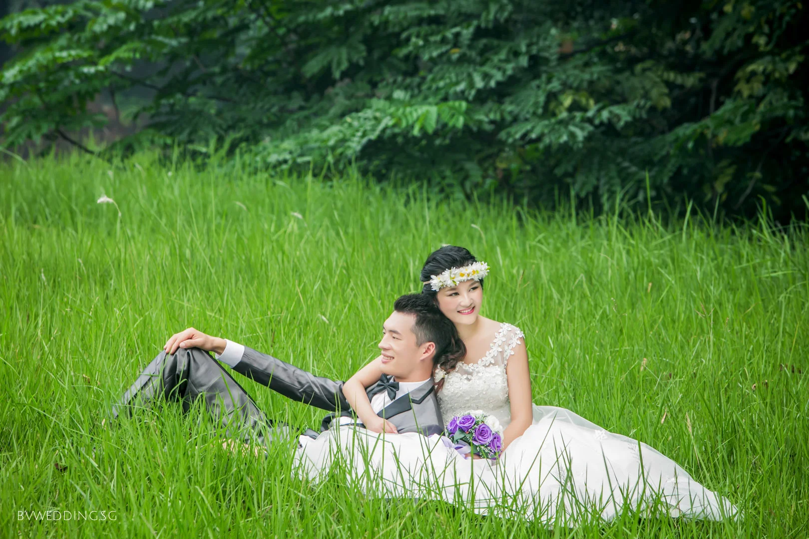 Pre-wedding Photoshoot at Botanic Gardens