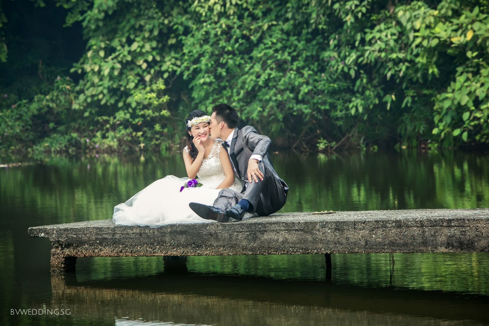 Pre-wedding Photoshoot at Botanic Gardens