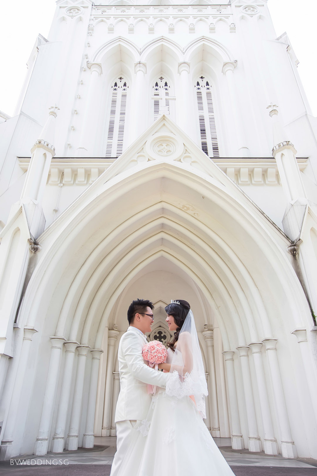 Pre-wedding Photoshoot at St.Andrew Cathedral