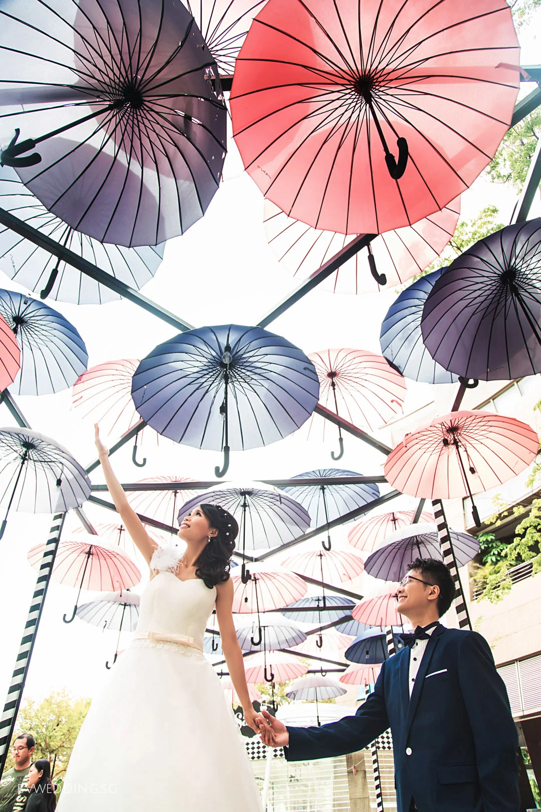 Pre-wedding photoshoot at esplanade