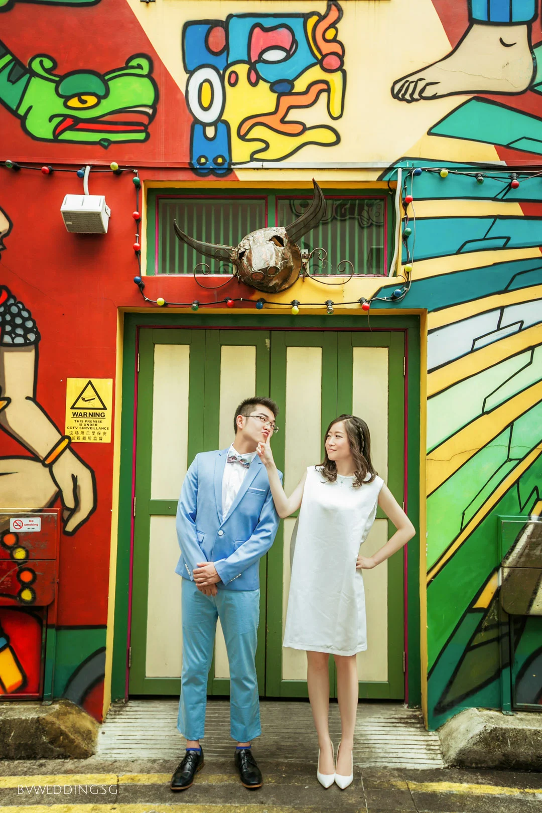 Casual Couple Photoshoot at haji lane
