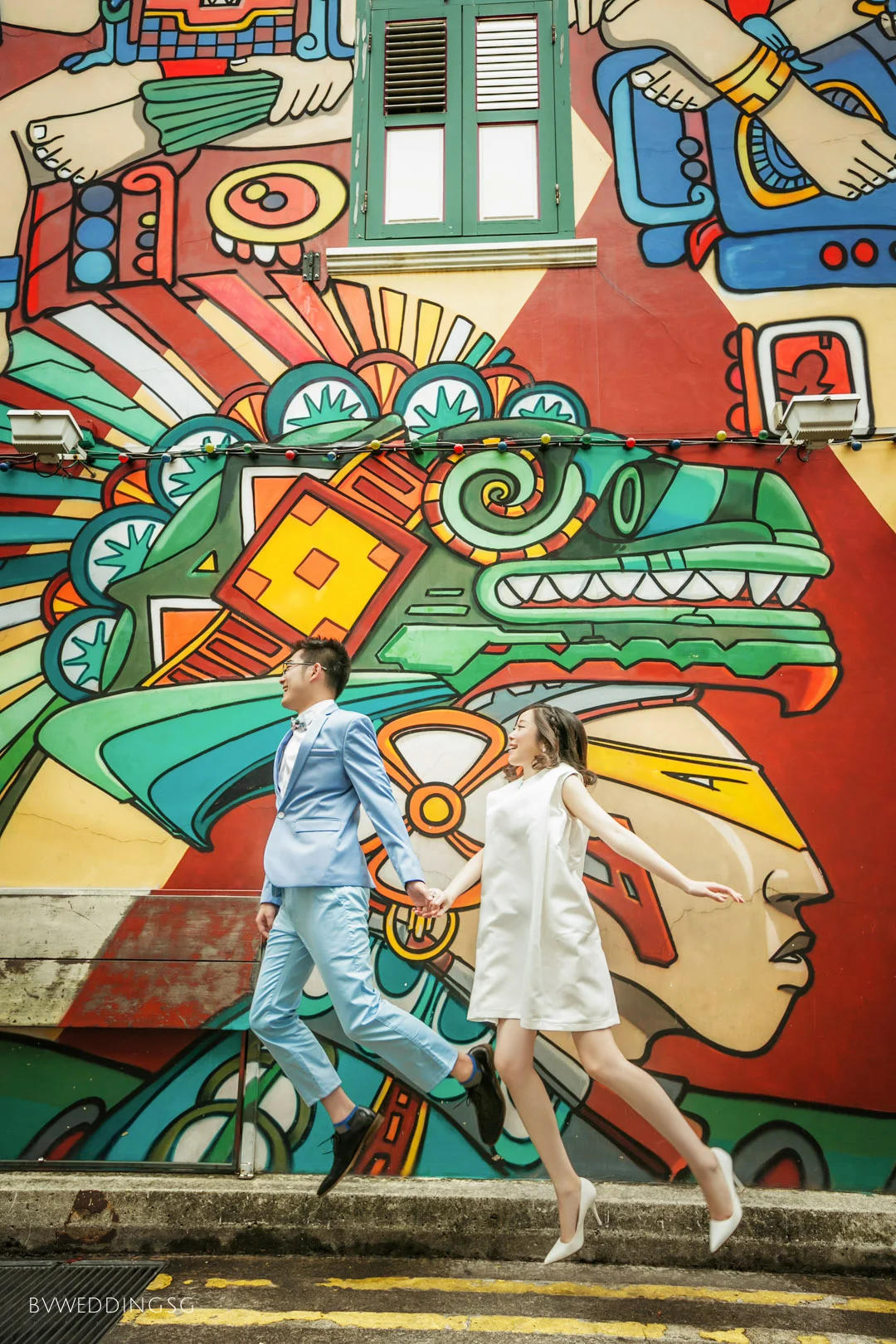 Casual Couple Photoshoot at haji lane