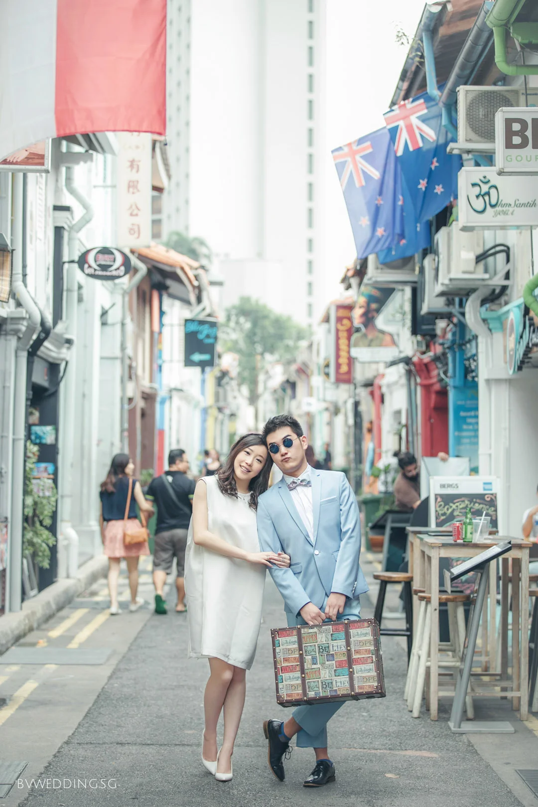 Casual Couple Photoshoot at haji lane