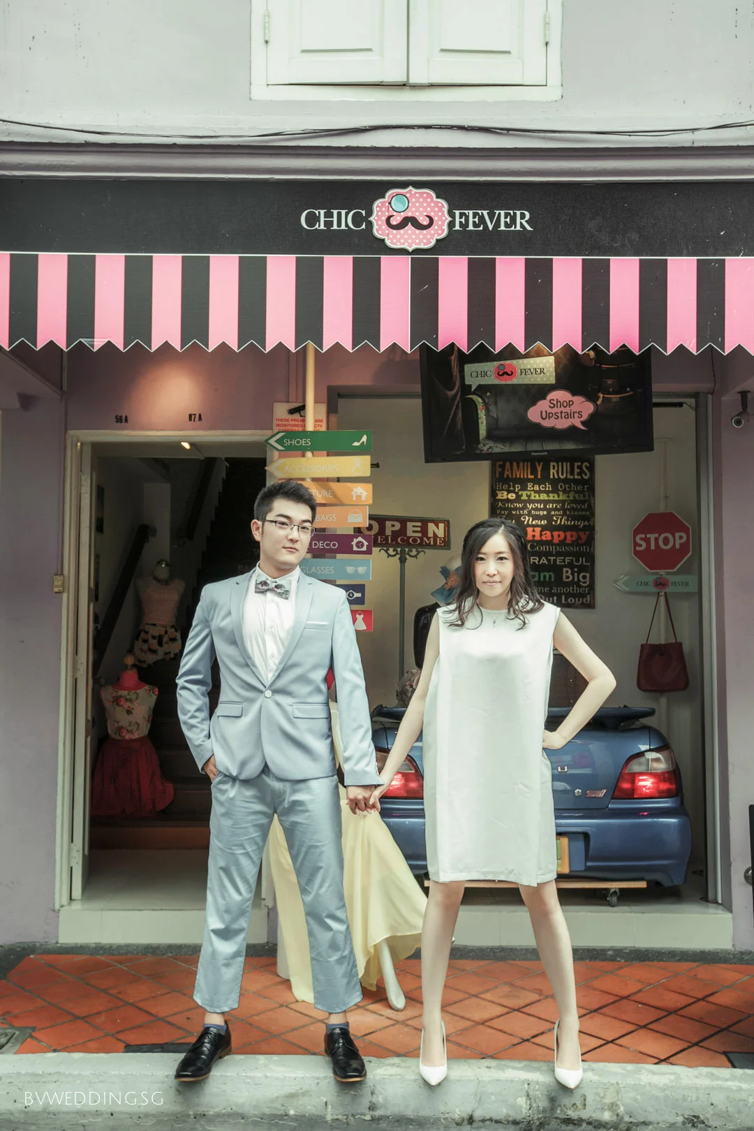 Casual Couple Photoshoot at haji lane