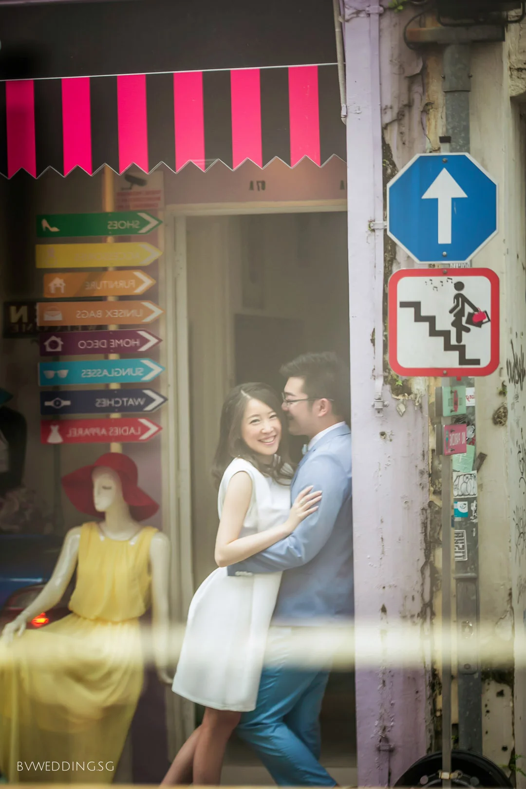 Casual Couple Photoshoot at haji lane