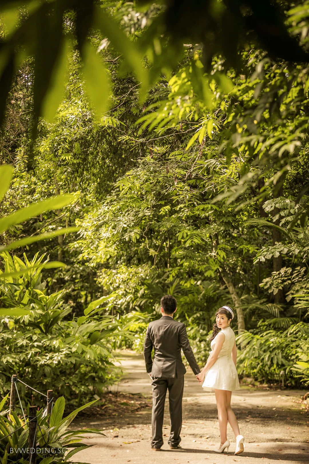 Pre-wedding Photoshoot at Botanic Gardens